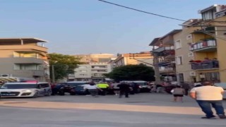 Komşuların meydan muharebesi kamerada