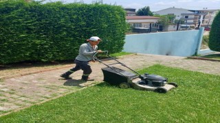 Körfezin parklarına yaz bakımı