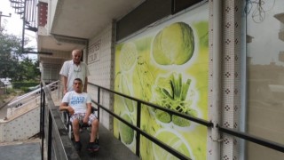 Lüleburgazda engelli rampası krizi