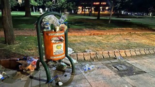 Malatya Büyükşehir Belediyesine çöp tepkisi