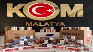 Malatyada 74 bin 400 adet kaçak makaron yakalandı