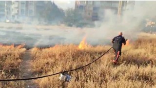 Malatyada ot yangını