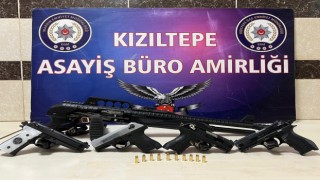 Mardinde yorgun mermi isabet eden kadın yaralandı, 6 gözaltı