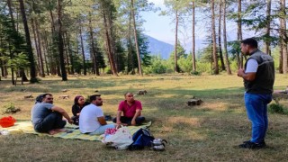 Mersinde vatandaşlar orman yangınlarına karşı uyarılıyor