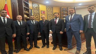 MHP Genel Başkanı Bahçeli Suriye Türkmen heyetini kabul etti