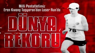 Milli Pentatlet Eren Kıvanç Taşyarandan laser runda dünya rekoru