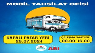 Mobil tahsilat ofisi hizmete girdi