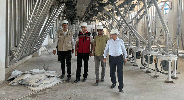 Modern Un Fabrikasına İl Müdürü Kolabaş’tan Ziyaret