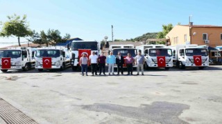 Mudanyada temizlik filosu yeni araçlarla güçlendi