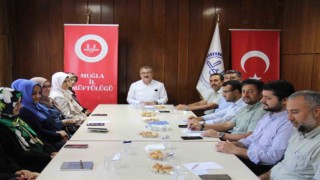 Muğla İl Müftülüğünden 3. Yaz Kuran Kursları Kapanışı Çocuk Şenliği için koordinasyon toplantısı