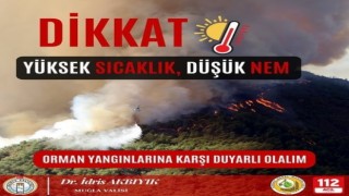 Muğla Valiliğinden orman yangınlarına karşı uyarı