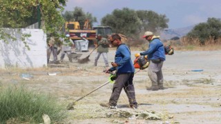 Nazilli Belediyesi Pınarbaşı Mahallesinde temizlik çalışması başlattı