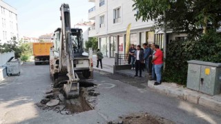 Nevşehirde alt yapı yenileme çalışmaları başladı