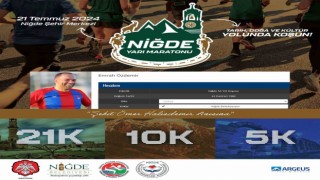 Niğde Yarı Maratonu için geri sayım başladı