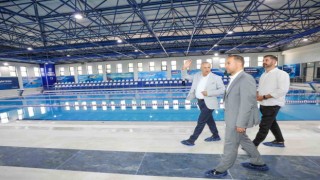 Niğde Yarı Olimpik yüzme Havuzu hizmete girdi