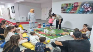 Odunpazarı Belediyesi Ahmet Ara Engelsiz Kreşte çocuklara sıfır atık ve dönüşüm anlatıldı
