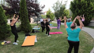 Odunpazarında parklarda spora büyük ilgi