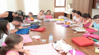 Odunpazarında Yaz Atölyeleri ile çocuklar hem eğleniyor hem de öğreniyor