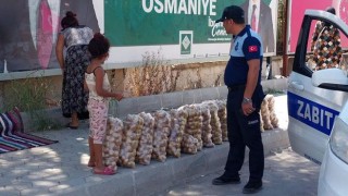 Osmaniye Zabıtasından Kaldırım Denetimi