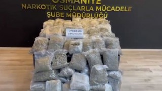 Osmaniye’de Uyuşturucu Operasyonu: 77 Kilo Skunk Ele Geçirildi