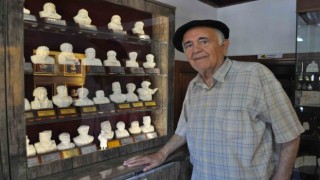 16 yaşında başladığı lületaşı sanatını 64 yıldan beri bırakmıyor