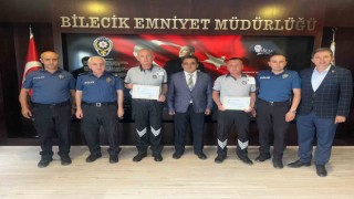 Özel güvenlik personeline başarı belgesi verildi