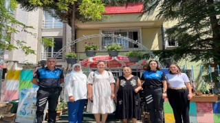 Polis ekipleri 0-6 yaş çocuk ilk kabul merkezini ziyaret etti