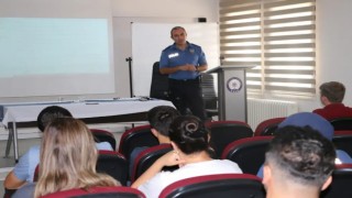 Polis vazife ve salahiyetleri kanunu eğitimi verildi