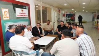 Rektör Karahocagil, Kırşehir Basın Konseyinde projelerini anlattı