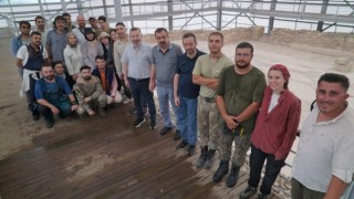 Rektör Kırışık Hadrianopolis Antik Kentini gezerek çalışmalar hakkında bilgi aldı