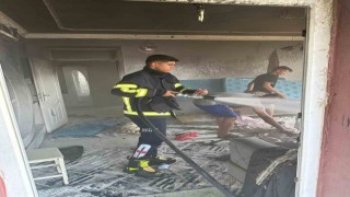 Reyhanlıda ev yangını