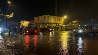 Sağanak yağış Termeyi yine korkuttu
