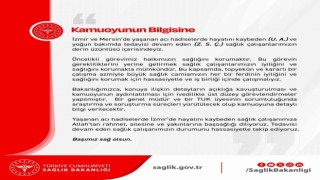 Sağlık Bakanlığı: Yoğun bakımda tedavisi devam eden sağlık çalışanımızın durumunu hassasiyetle takip ediyoruz