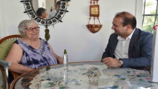 Sağlık Müdürü Şenkul, ev ziyaretlerine devam ediyor