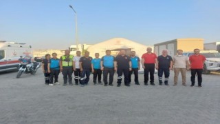 Sağlık Müdürü Şenkul Söke kağıt fabrikasındaki yangın bölgesinde
