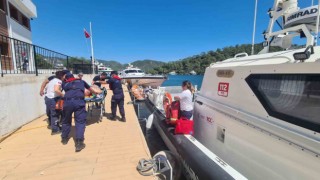 Sahil Güvenlikten Marmaris ve Fethiyede 3 tıbbi tahliye