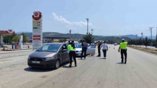 Sahillerde polisten sıkı denetim
