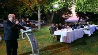 Salihlide Kaymakam Sağlama veda yemeği