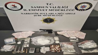 Samsunda uyuşturucu operasyonu: 4 gözaltı