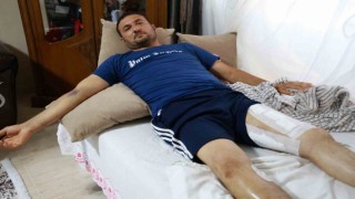 Sana bir delik daha açarım denilerek tehdit edilen muhtar, eski muhtarın kardeşi tarafından 2 bacağından vuruldu