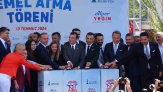 Sancaktepede İlk 100 Günde 20 Proje kapsamında toplu temel atma töreni düzenlendi