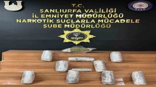 Şanlıurfada 18 kilogram skunk ele geçirildi: 2 gözaltı