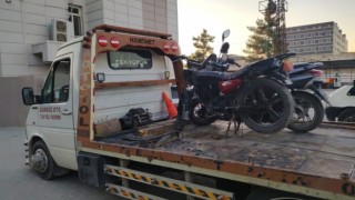 Şanlıurfada 3 çalıntı motosiklet ele geçirildi