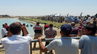 Şanlıurfada sulama kanalına giren çocuk boğuldu
