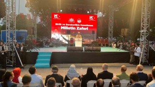 Saraçhane Parkında “15 Temmuz Demokrasi ve Milli Birlik Günü” programı düzenlendi