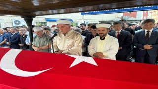 Sarıyerde boğulan polis memuru Numan Çebi son yolculuğuna uğurlandı