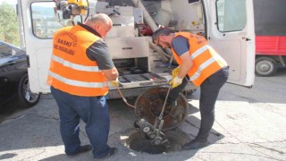 SASKİ kanal görüntüleme robotları iş başında