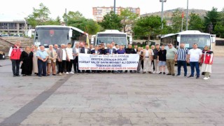 Şehit aileleri ve gaziler uğurlandı