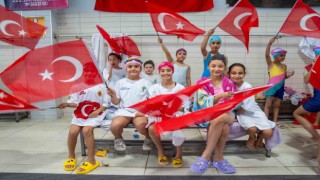 Şehitkamilde yüzme şenliği