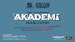Serdivan Kültür Sanatta akademi başlıyor